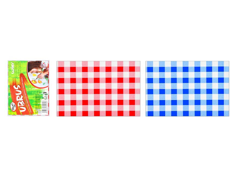 Ubrus PVC kostkovany 65 x 50 cm