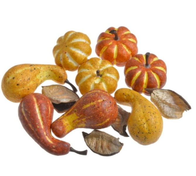 Dýně, 3-5cm, mix druhů, polystyren