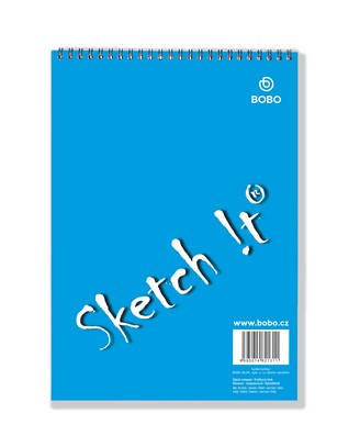 Blok A4 čistý horní vazba Sketch it!