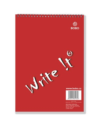 Blok A4 linkovaný horní vazba Write it!