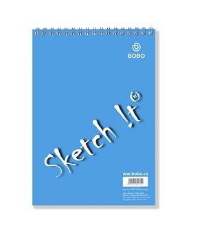 Blok A5 čistý horní vazba Sketch it!