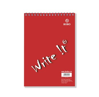 Blok A5 linkovaný horní vazba Write it!