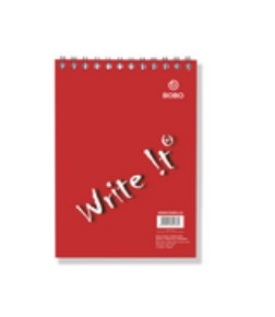 Blok A6 linka horní vazba Write it!