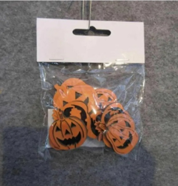 Dýně dřevo, dekorace, 12 kusů