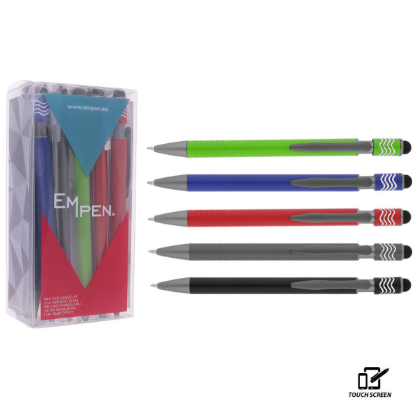 Kuličková tužka, propiska, Corru, antistresová koncovka