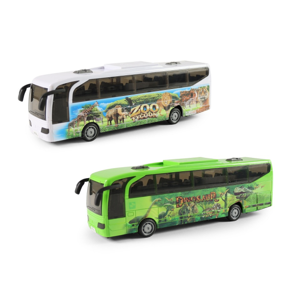 Autobus se zvířecím motivem