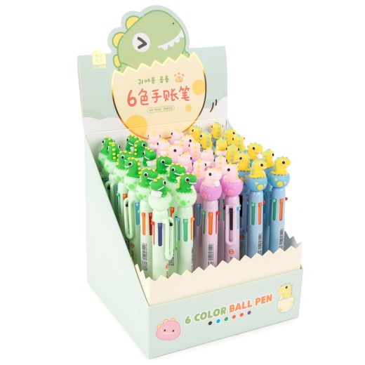 Kuličková tužka šestibarevná