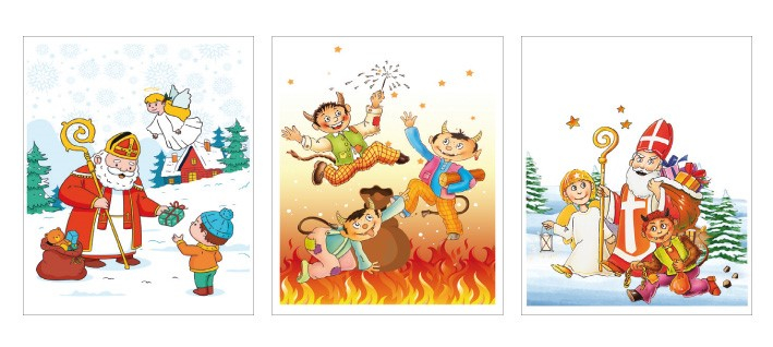 Sáček Mikuláš 30 x 40 cm