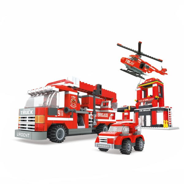 Stavebnice, Bloxo, hasiči