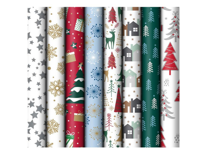 Balicí papír vánoční v roli 2 metry