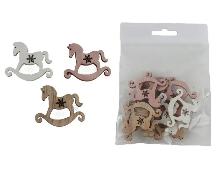 Koník dekorační 12 kusů