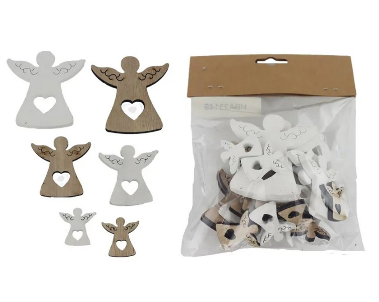 Anděl dekorační 18 kusů