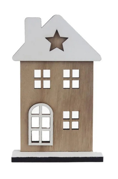 Domeček dekorace 16,5cm