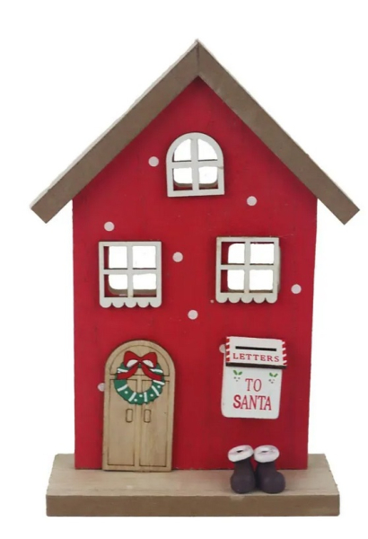 Domek dekorace 20cm