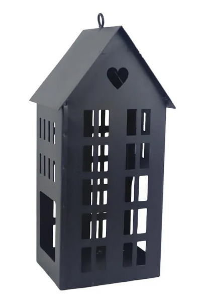 Domeček na svíčku, kovový