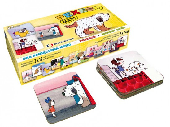 Pexeso lux ČT Maxipes Fík a Káťa a Škubánek