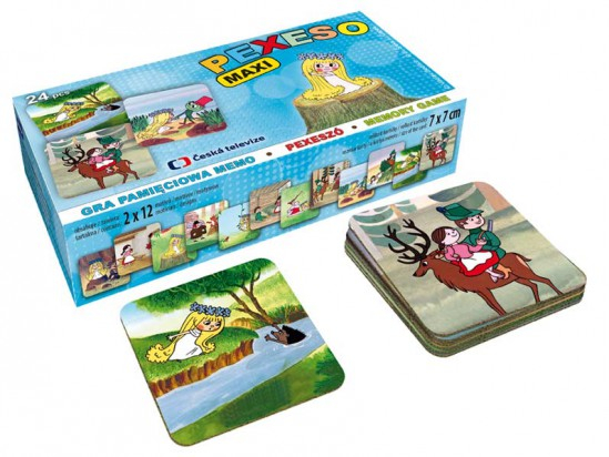 Pexeso lux ČT Víla Amálka a Hajný Robátko