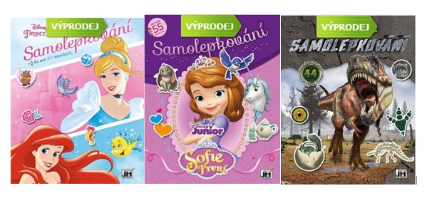 Samolepková knížka DOPRODEJ