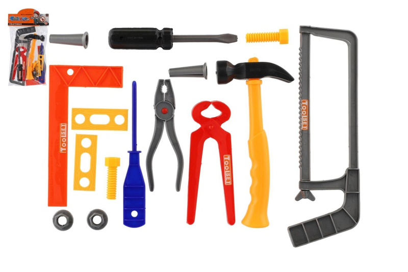 Nářadí plastové, 10 kusů