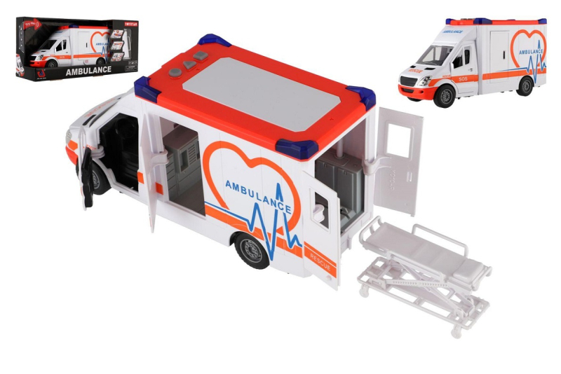 Auto, Ambulance s lehátkem, setrvačník