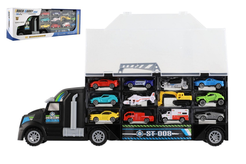 Kamion přepravník + dopravní prostředky