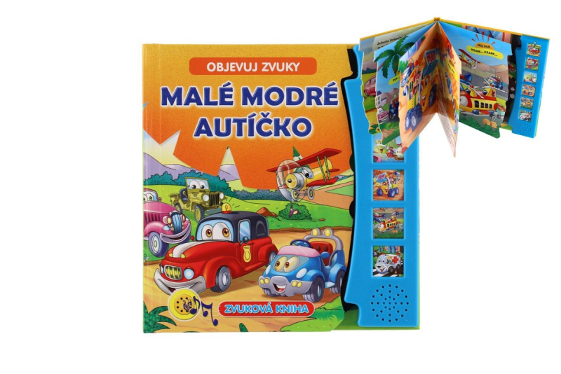 Knížka zvuková, Malé modré autíčko