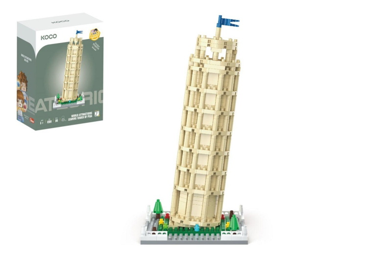 Stavebnice mini, Koco, Věž v Pise