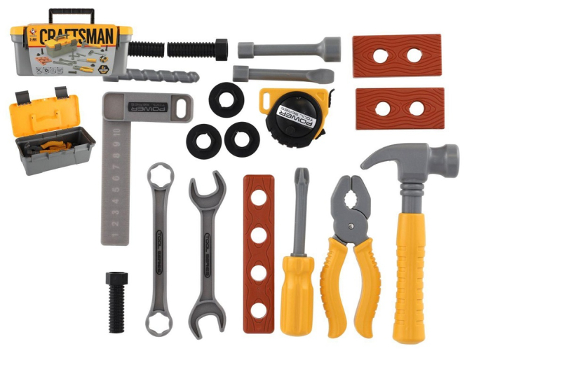 Nářadí v plastovém kufříku