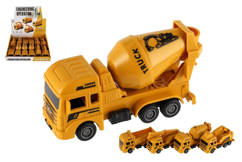 Auto stavební na zpětné natažení