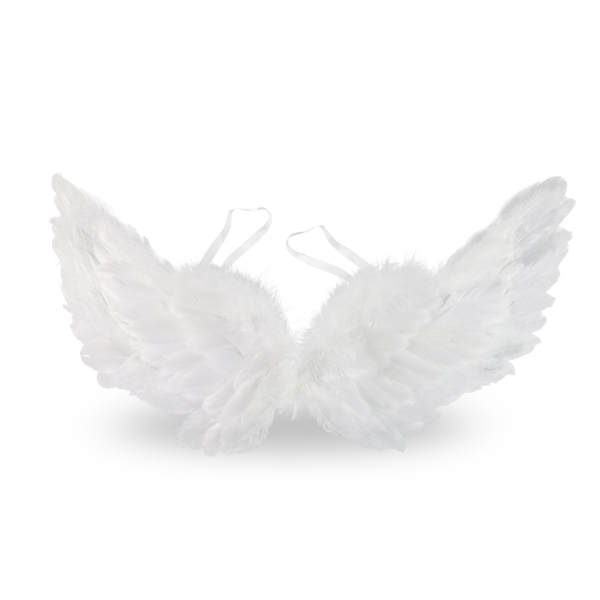 Křídla andělská s peřím 50 cm