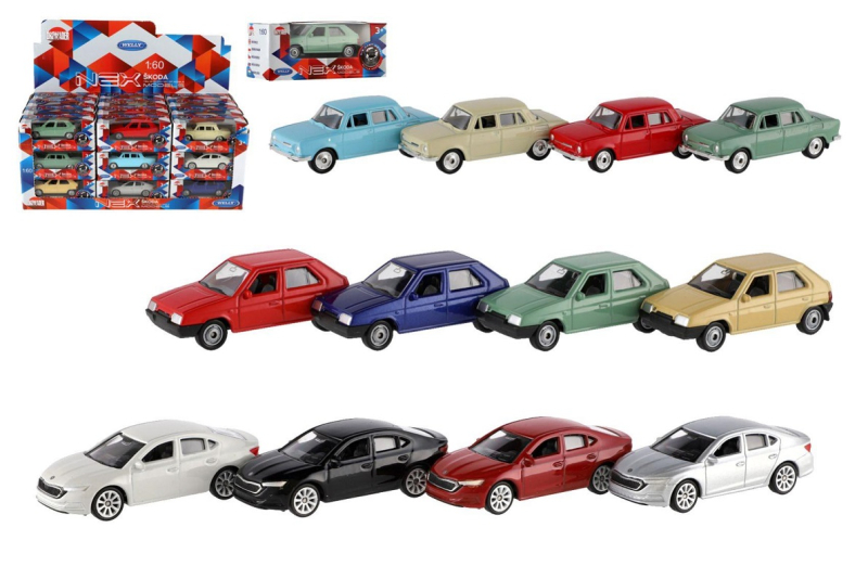 Auto Welly Škoda 1:60