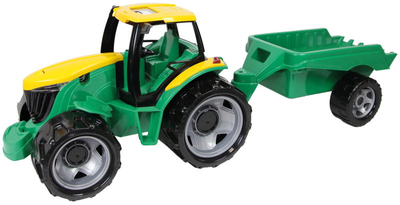 Traktor s vozíkem