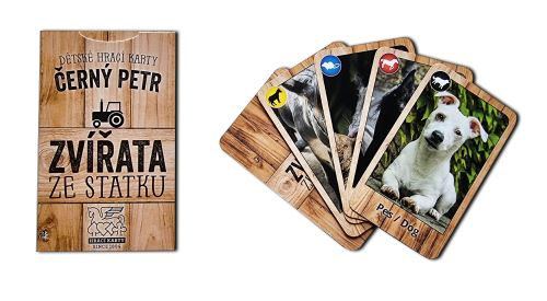 Černý Petr Zvířátka ze statku