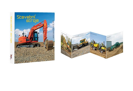 LEPORELO STAVEBNI STROJE 80x90       MIC