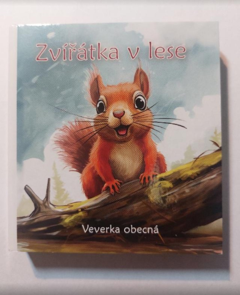 Leporelo 80 x 90 cm, Zvířátka v lese