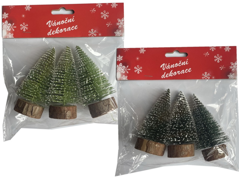 Stromky dekorační 3kusy