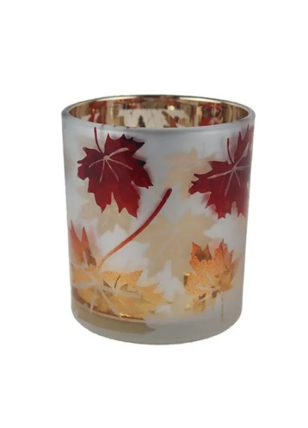 Svícen podzim 7x7x8cm
