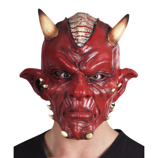 Maska čertovská ďáběl latexová