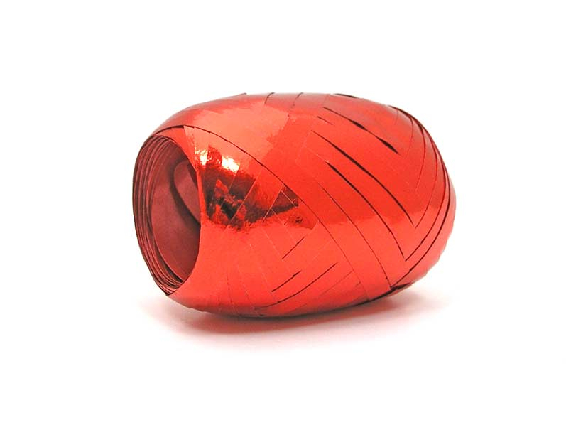 Stuha vázací na dárky 20 m červená