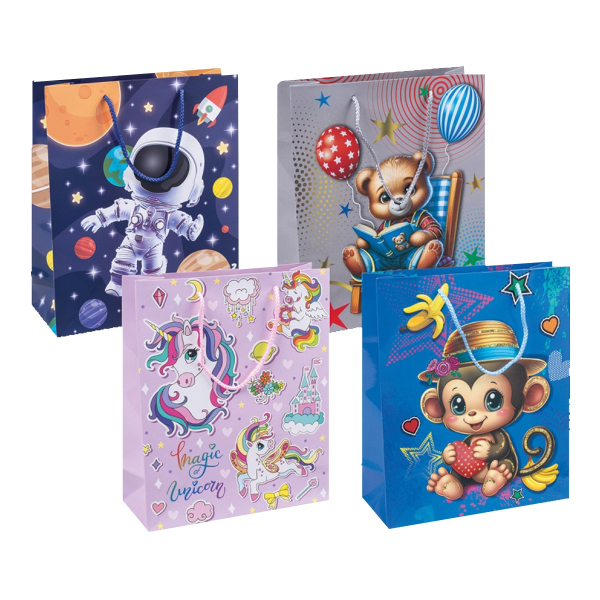 Taška dárková papírová Kids
