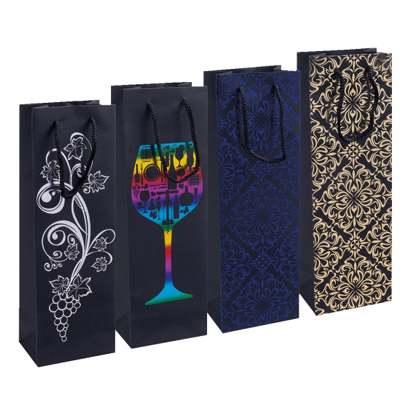 Taška dárková papírová an láhev Ornament