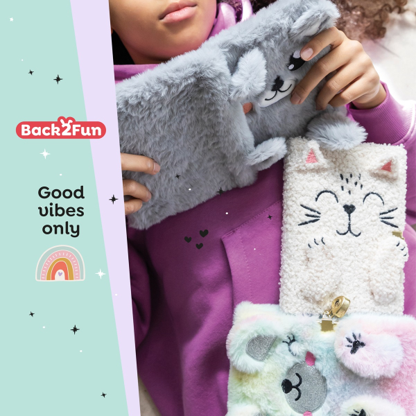 Blok Fluffy plyšový,linkovaný