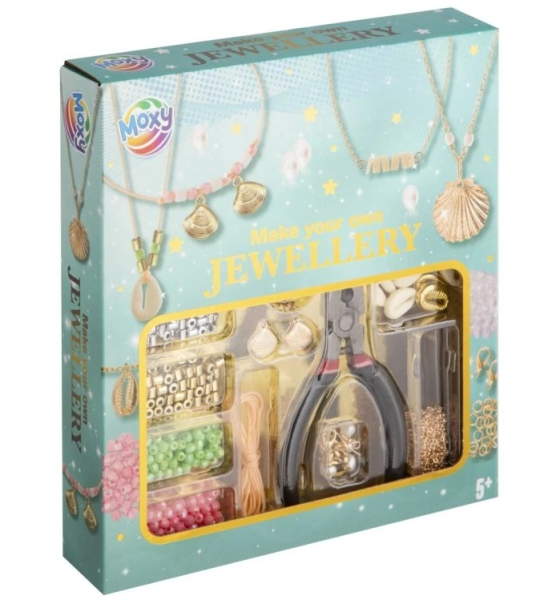 Sada na výrobu šperků, kleštičky, modrá