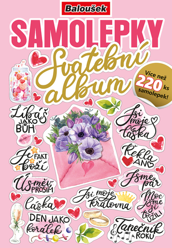 Samolepky Svatební album