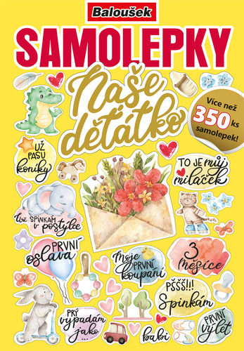 Samolepky Naše děťátko