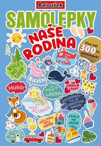 Samolepky Naše rodina