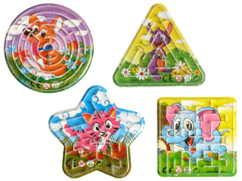 Hlavolam, bludiště, zvířátko