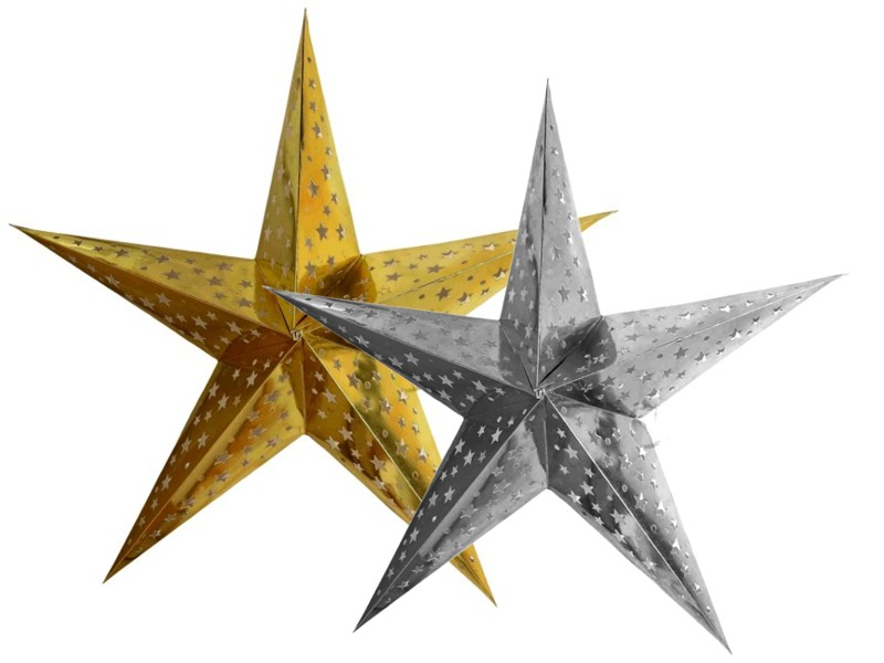 Hvězda papírová rozkládací