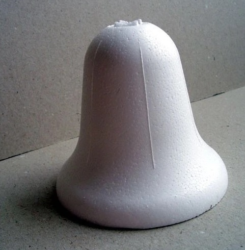 Zvonek polystyren 90x95mm
