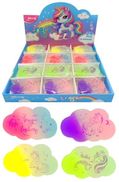 Pryž, guma, jednorožec